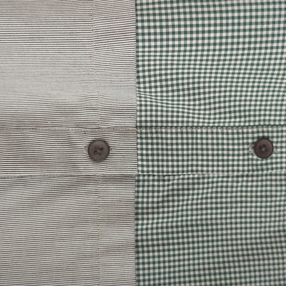 Yigal Azrouel Panel Cotton Button Down Long Sleeve Shirt USA Israel S M - Picture 5 of 9